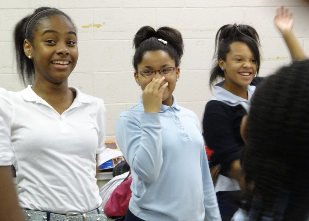 Bates Academy Middle Schoolers